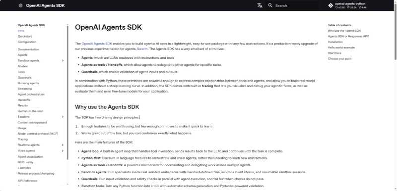 OpenAI Agents SDK