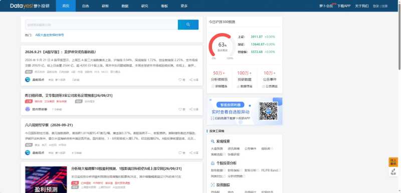 萝卜投研